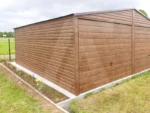 Doppelgarage Goldene Eiche 6 x 5.5 Spitzdach